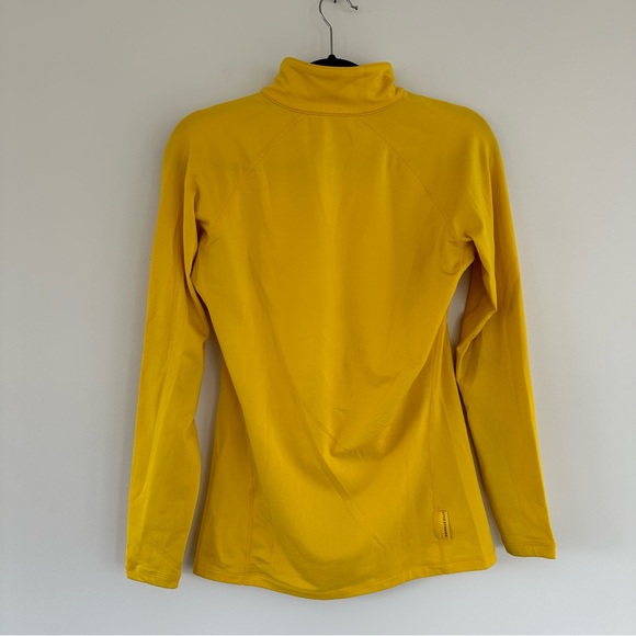 Nike Livestrong 1/4 Zip Dri-Fit Yellow Size Women's Large - Picture 4 of 7